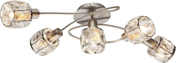 Globo 54356-5 - Lampadario a plafone KRIS 5xE14/40W/230V