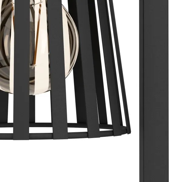 Eglo 390005 - Lampada da tavolo BOGOTA 1xE27/40W/230V nero