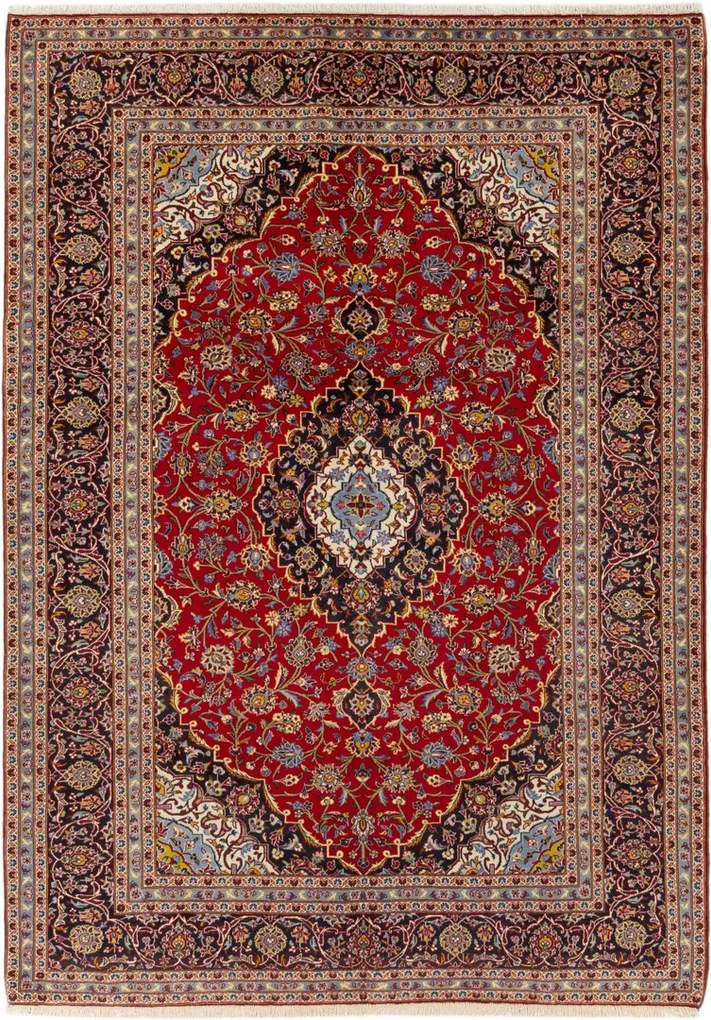 Kashan Tappeto 300x210 (Iran) Annodato A Mano