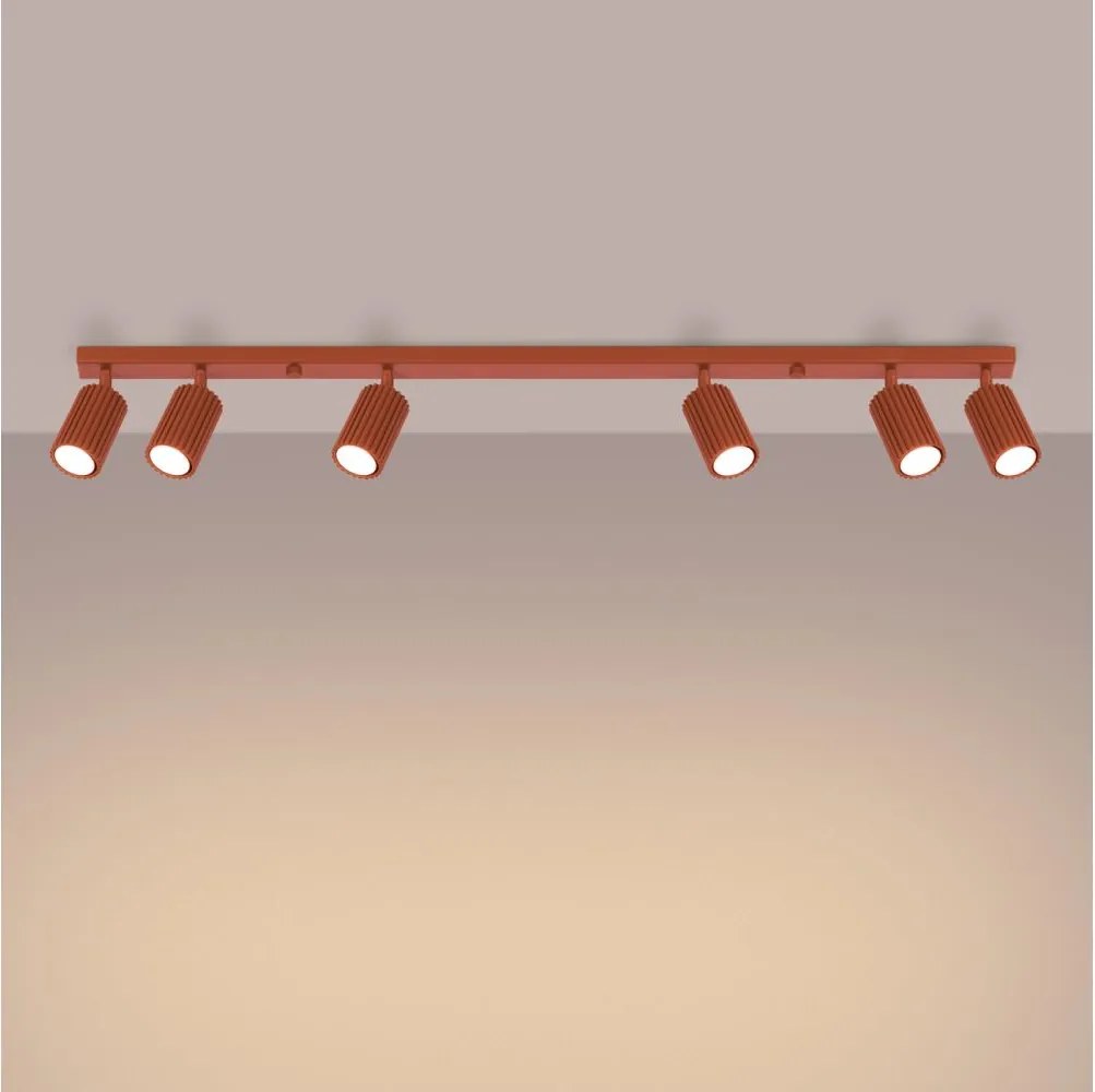 Brilagi - Faretto LED CRESTO 6xGU10/10W/230V rosso