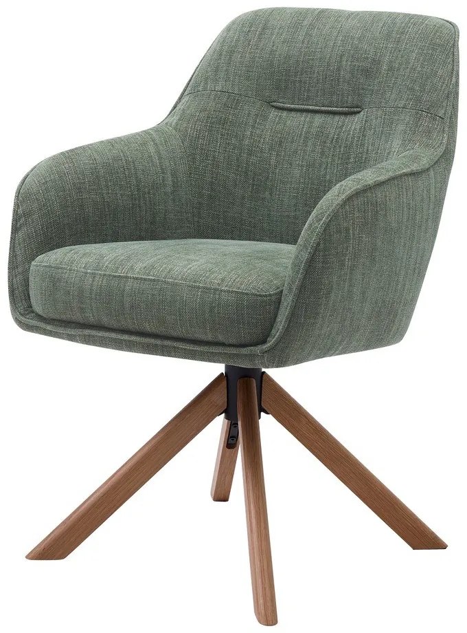 Set di sedie da pranzo verde in imbottito 2 pz Avola – Unique Furniture