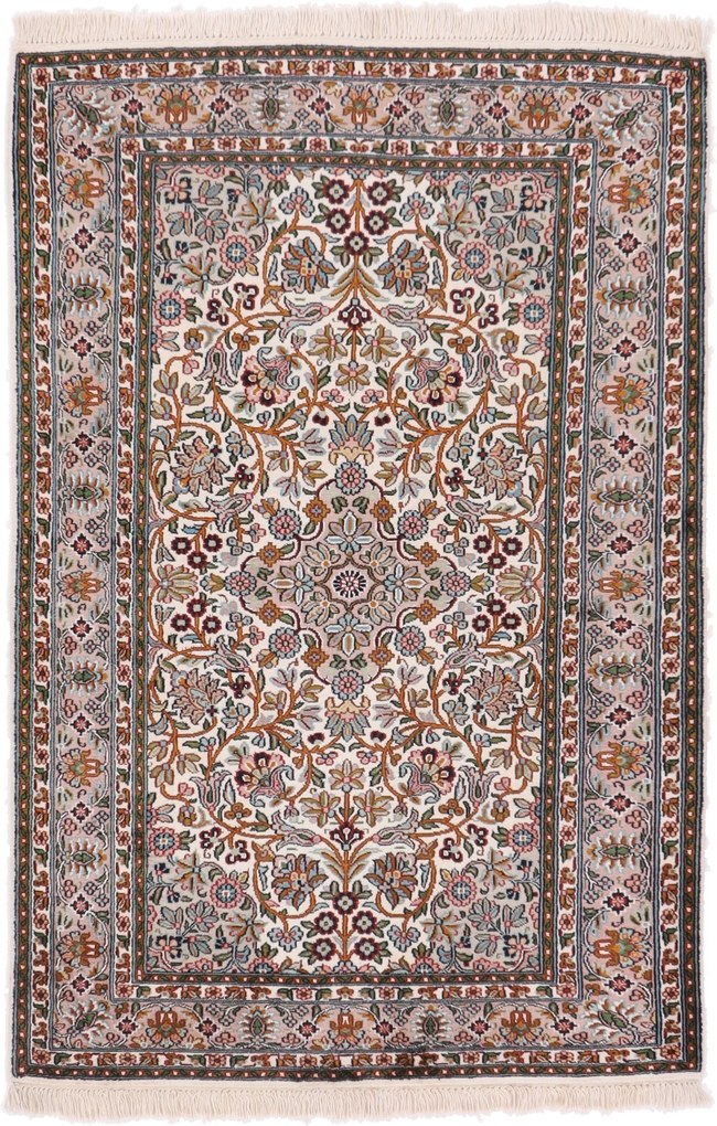 Cashmere Silk Tappeto orientale 150x100 (Indian) Annodato A Mano