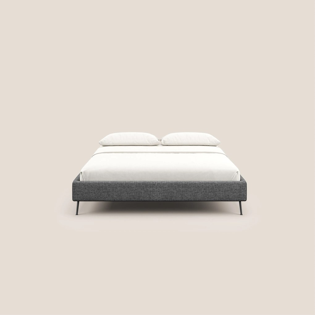 Steve sommier giroletto piedi alti in tessuto impermeabile T10 grigio