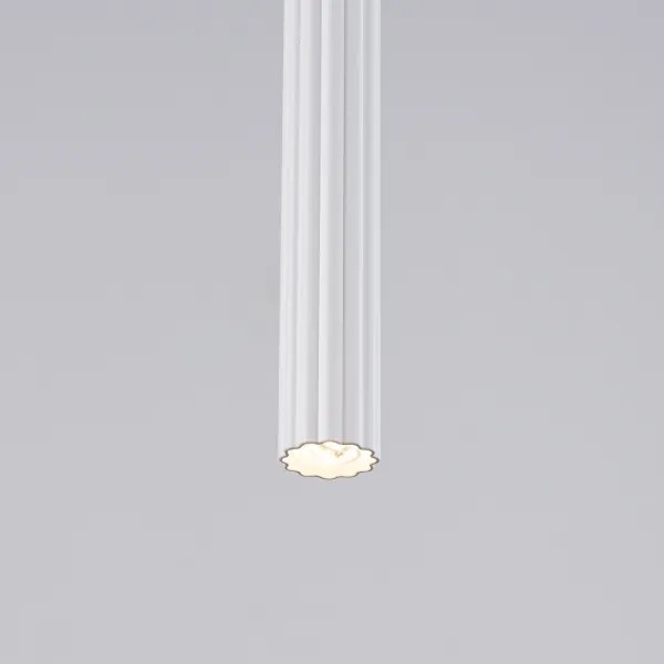 Sollux SL.1337 - Lampadario a sospensione con filo ARCHE 1xG9/8W/230V bianco