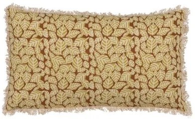 Cuscino Cotone Marrone Beige 50 x 30 cm