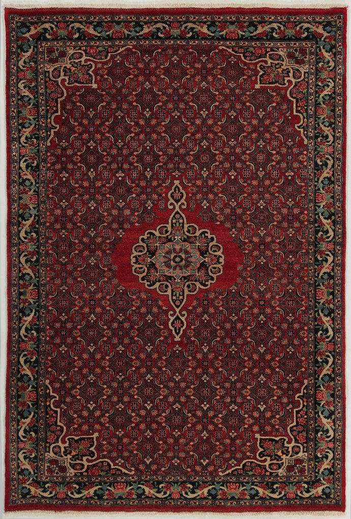 Bidjar Tappeto 120 x 170 (Iran) Annodato A Mano