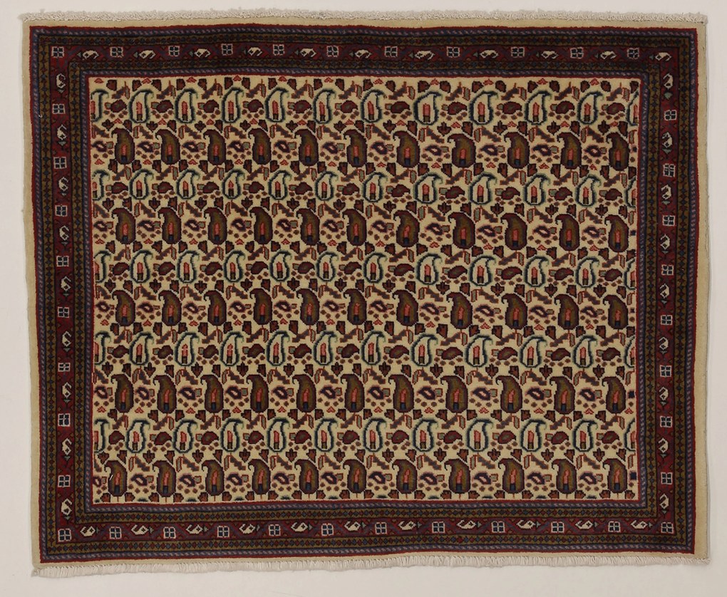 Sarouk Tappeto persiano 80x100 (Iran) Annodato A Mano