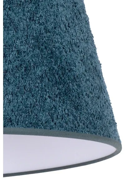 Duolla - Lampadario a sospensione con filo BOUCLE 1xE27/15W/230V diametro 50 cm turchese