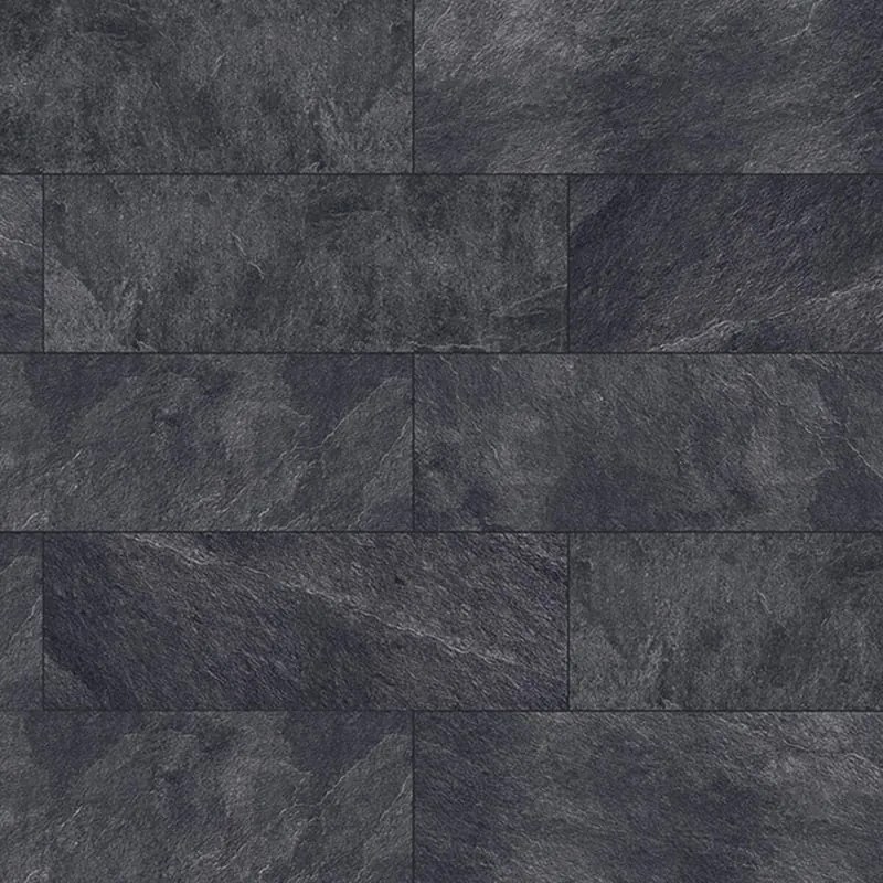 Lastra di cemento Museo Ardesia in gres naturale nero L 120 x L 40 cm, spessore 20 mm, 24 pezzi