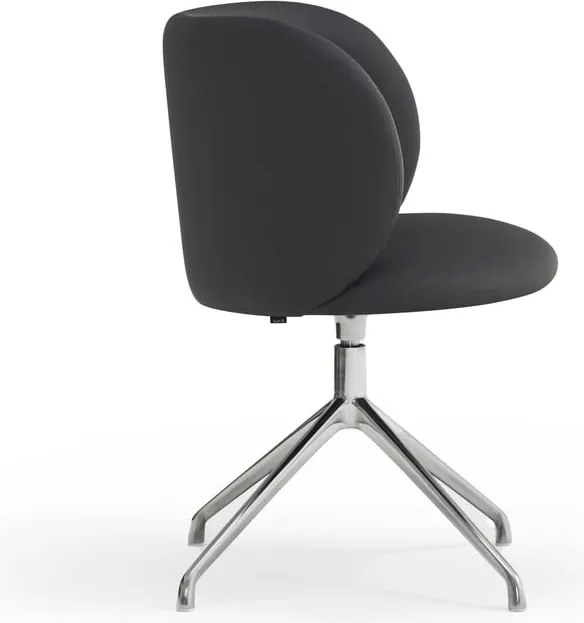 Sedia da pranzo nera in imbottito Mogi – Teulat