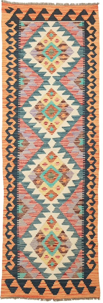 Kilim Tappeto 70 x 200 (Pakistan) Tessuto A Mano