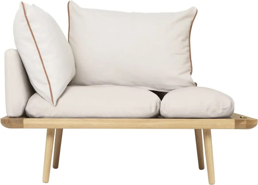 Panchina color crema Lounge Around – UMAGE