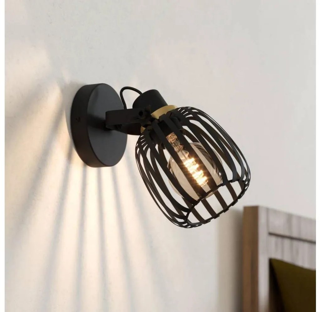 Eglo 900661 - Faretto da parete GIRONA 1xE27/40W/230V