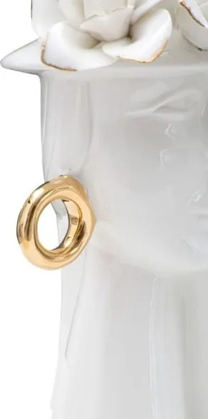 Vaso Woman Elegant Porcellana Cm 15X13,3X23,5