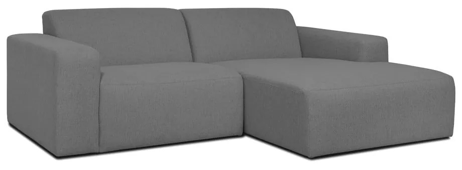 Divano angolare grigio (angolo destro) Roxy - Scandic