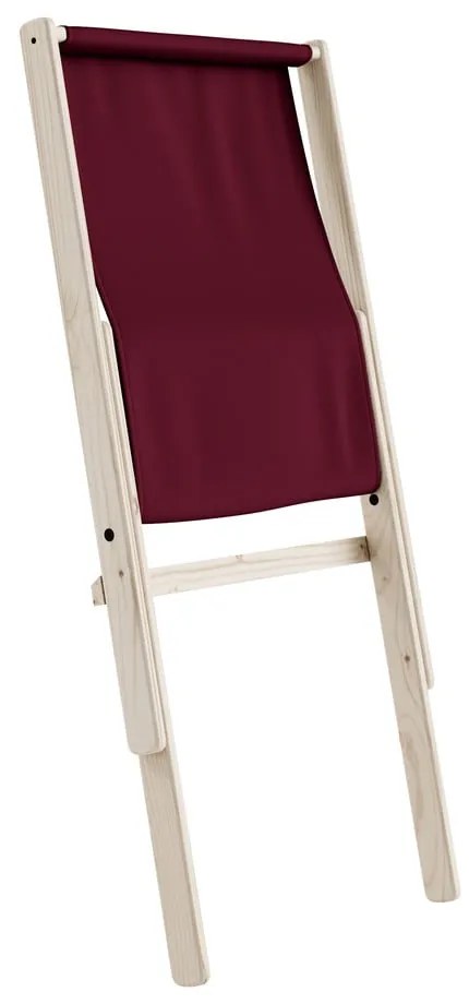 Sedia pieghevole Raw/Bordeaux Boogie - Karup Design