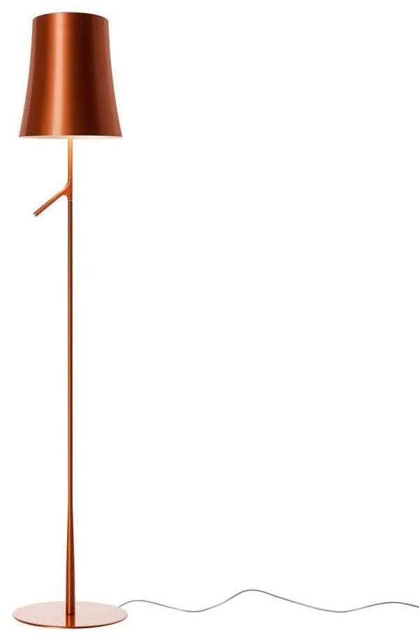 Foscarini - Birdie LED Piantana con Dimmer Rame Foscarini