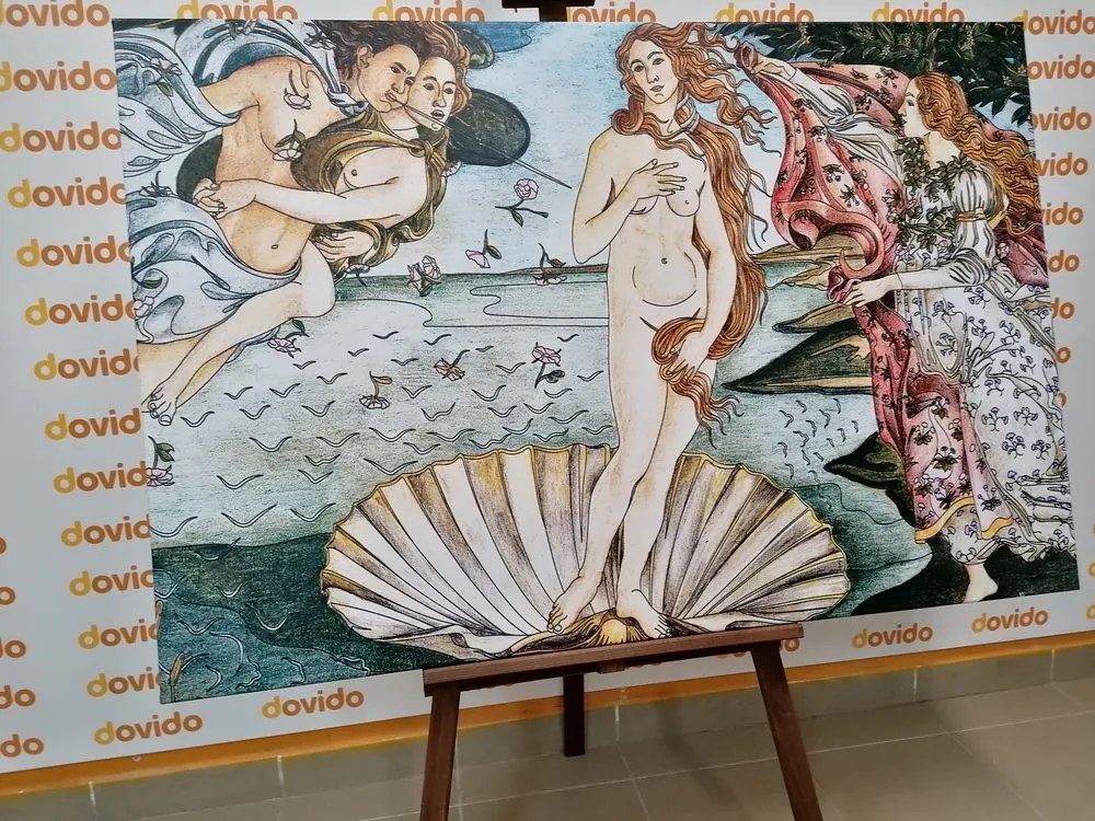 Quadro su tela – Riproduzione Nascita di Venere - Sandro Botticelli