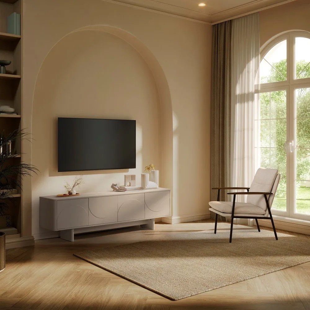 Poltrona beige Dunia – Marckeric