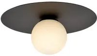 Lampada a Soffitto Solar, Nero, Acciaio, 43x19x43 cm, EPIKASA