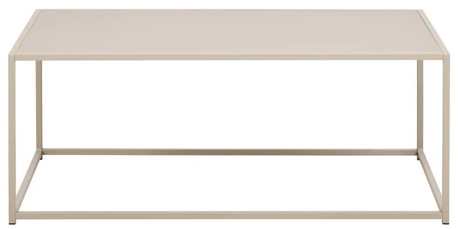 Tavolino da salotto grigio in acciaio 50x100 cm Seaford – Actona