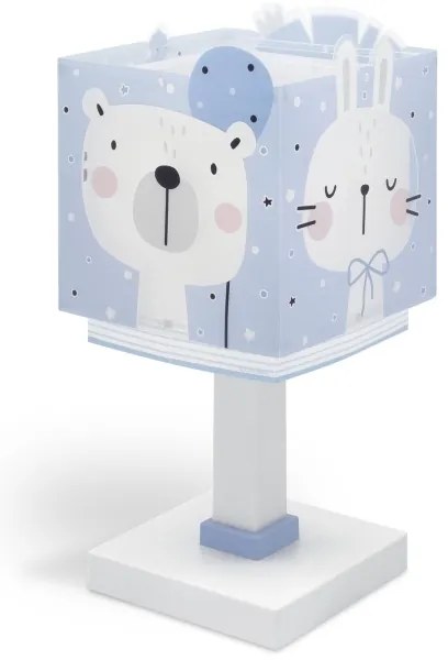 Dalber 63111T - Lampada per bambini JUNGLE 1xE14/8W/230V blu