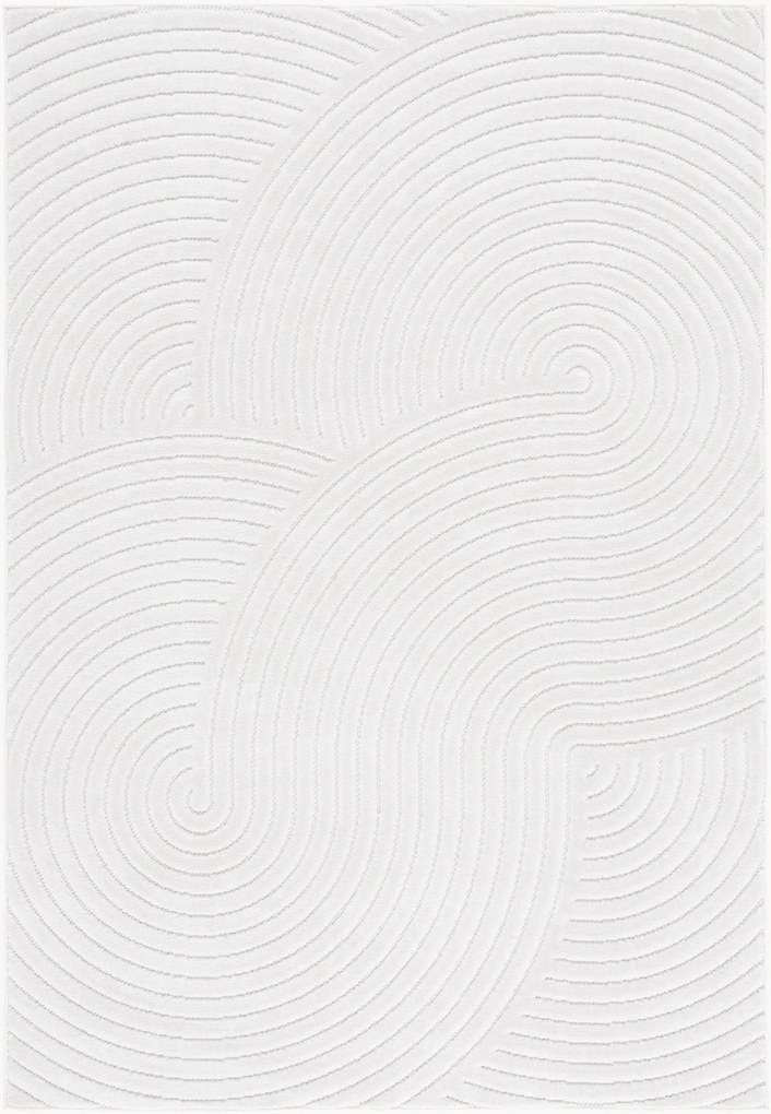 Tappeto a pelo alto e basso tessuto a mano Selena