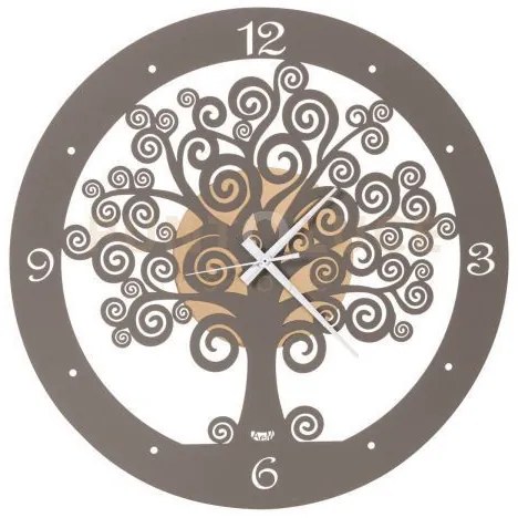 Orologio da parete particolare albero della vita piccolo oro laccat...