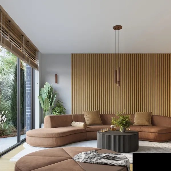 Brilagi - Lampadario LED su cavo CRESTO 1xGU10/10W/230V marrone