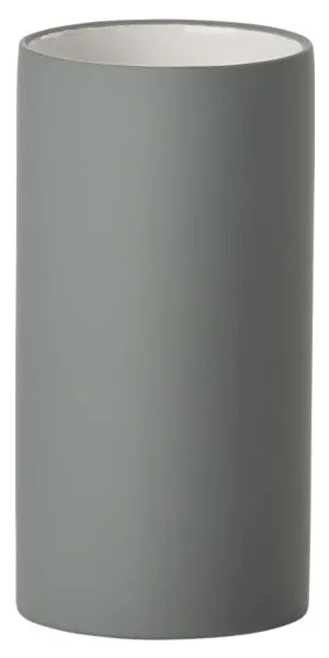 Tazza in porcellana grigia per spazzolini da denti Solo - Zone