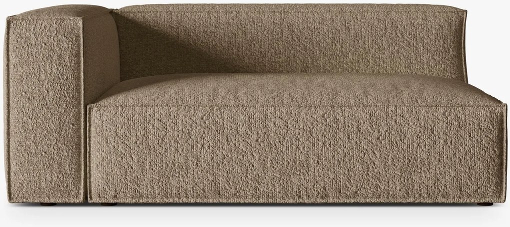 Modulo angolare Nuria in bouclé – L145 cm