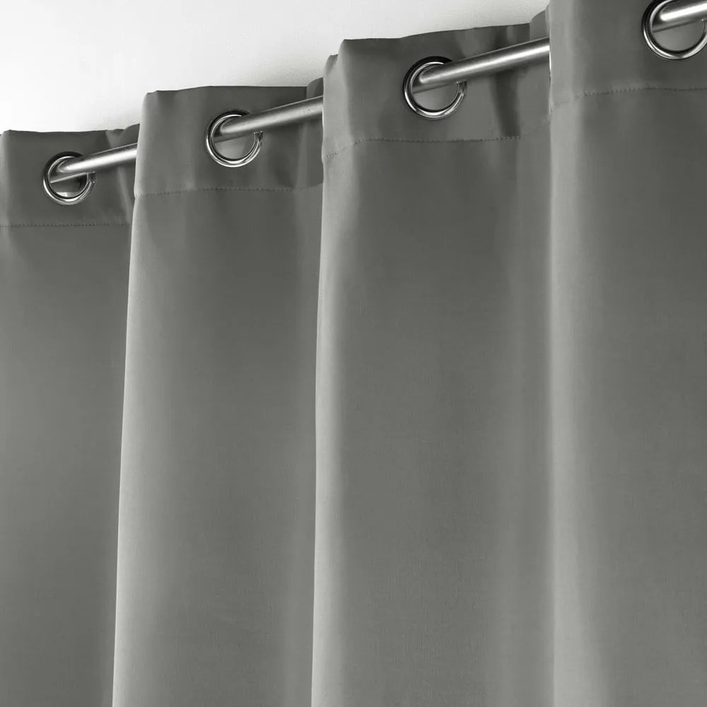 Tenda termoisolante grigia in microfibra 135x260 cm Micropolar – douceur d'intérieur
