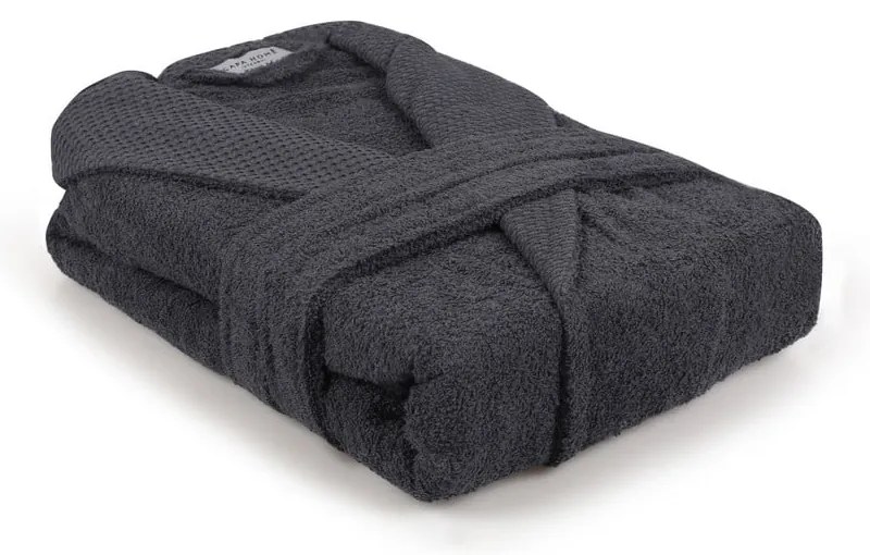 Accappatoio in cotone antracite taglia M Cappa - Foutastic