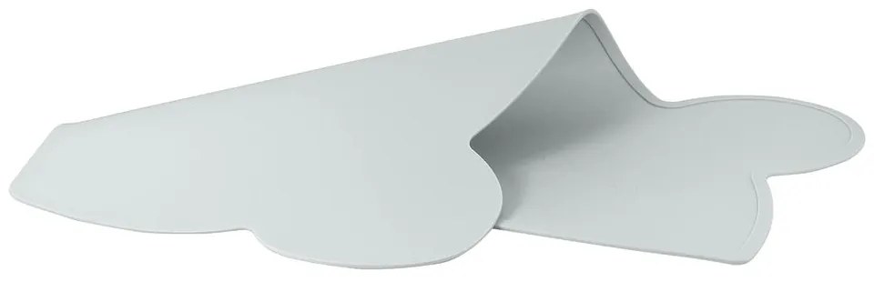 Tovaglietta in silicone azzurro Orso, 48 x 25 cm - Kindsgut