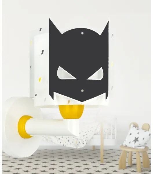 Dalber 61809 - Applique da parete per bambini DARK HERO 1xE27/15W/230V