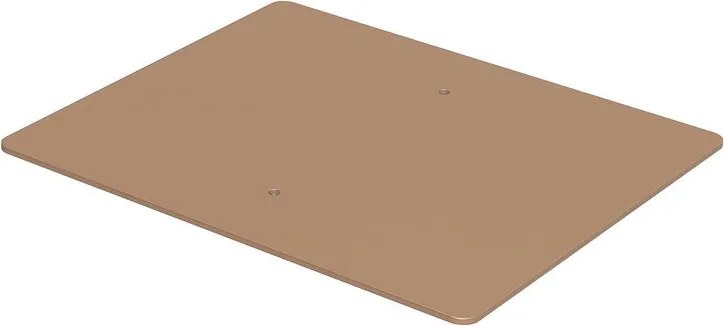 Piastra di fissaggio L 40 x P 45 cm in acciaio