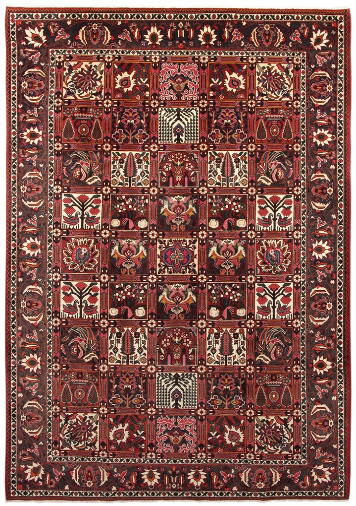 Bakhtiar Tappeto 210x300 (Iran) Annodato A Mano