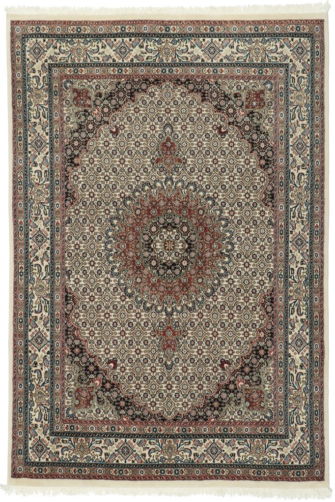 Moud Tappeto persiano 210x150 (Iran) Annodato A Mano