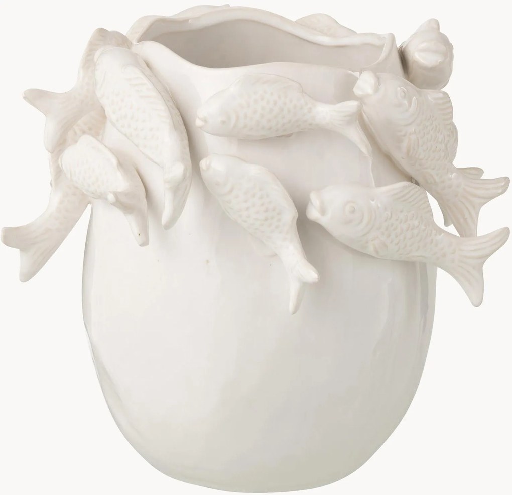 Vaso decorativo Fisch, alt. 27 cm