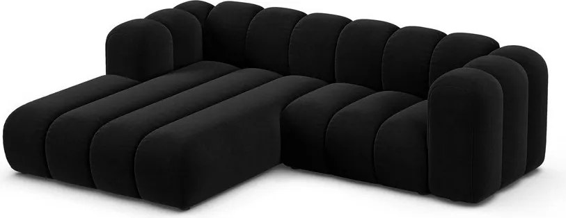 Divano angolare antracite ad angolo sinistro Lupine - Micadoni Home