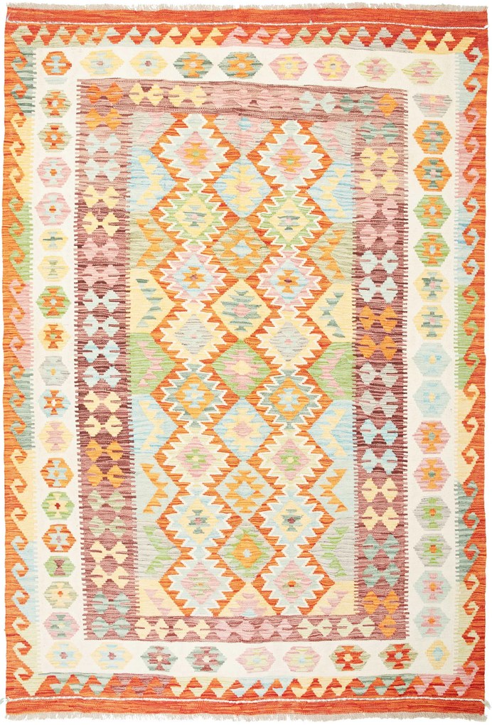 Kilim Tappeto 250x180 (Pakistan) Tessuto A Mano