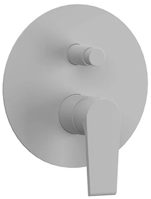 Set miscelatori lavabo bidet e doccia incasso bianco opaco Mariani Artic