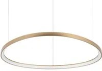 Lampada a sospensione ottone D 1050 x H min 285 - max 2050 x P 995 mm