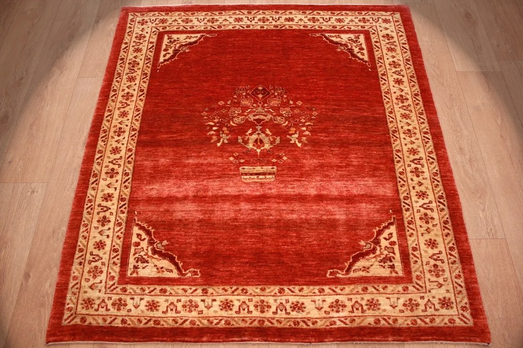 Gashghai Tappeto persiano 140x150 (Iran) Annodato A Mano