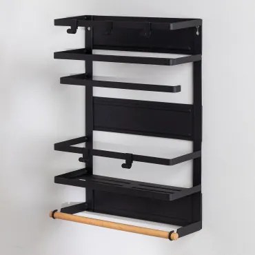 Libreria magnetica Ogol Nero & ↑45,8 cm - Sklum