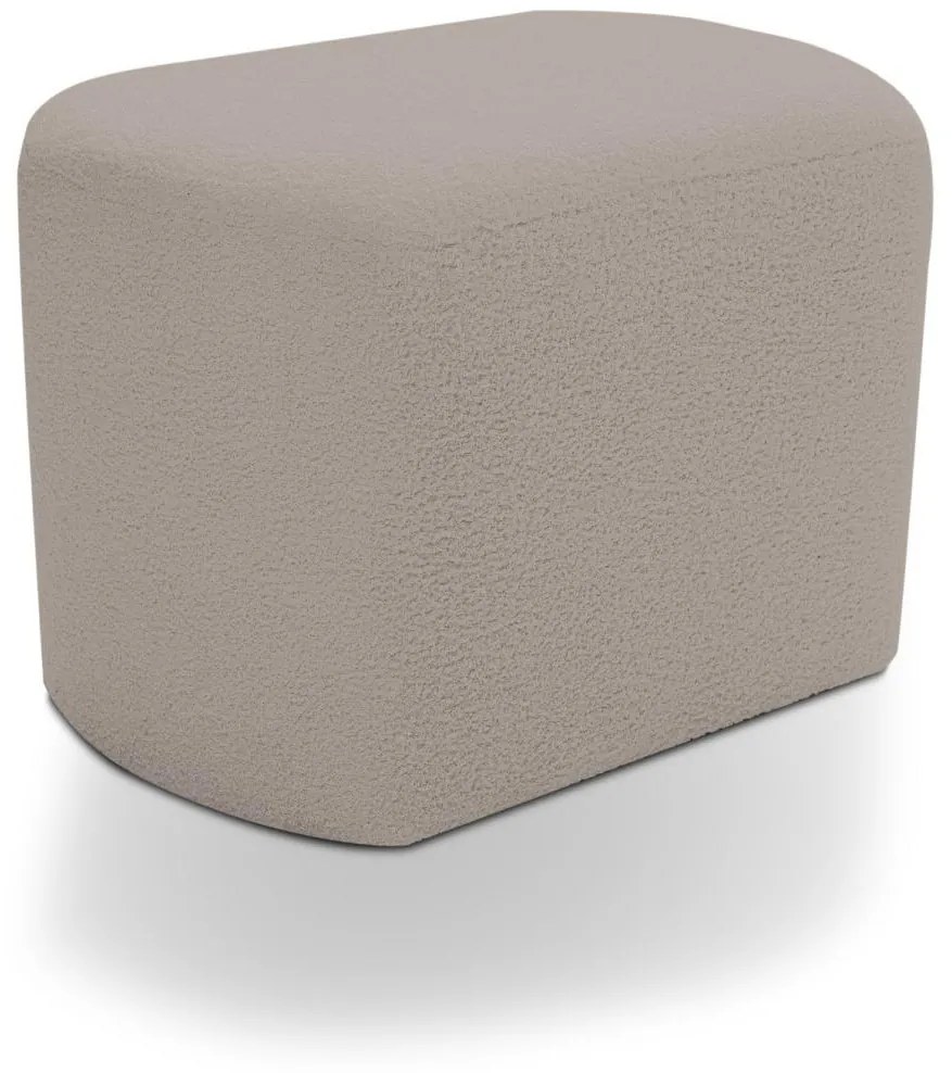 Pouf design ESTRELA 43x63 cm beige