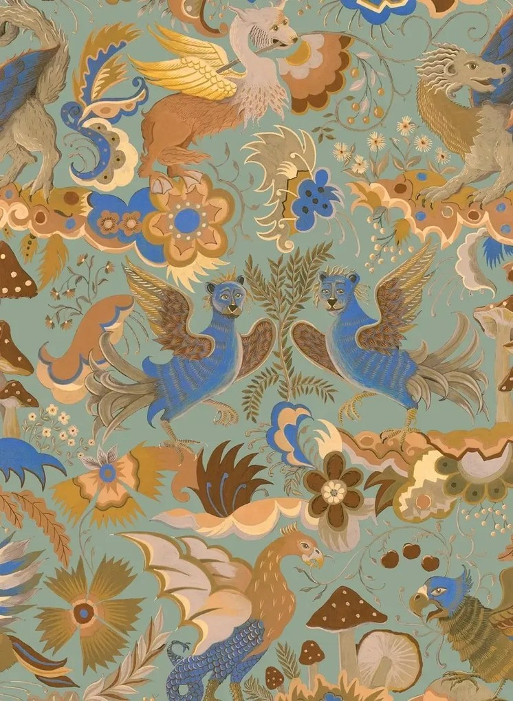 House of Hackney Carta da parati Phantasia - Jadeite