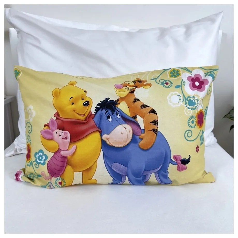 Biancheria da letto per bambini in cotone per culla 100x135 cm Winnie-the-Pooh – Jerry Fabrics