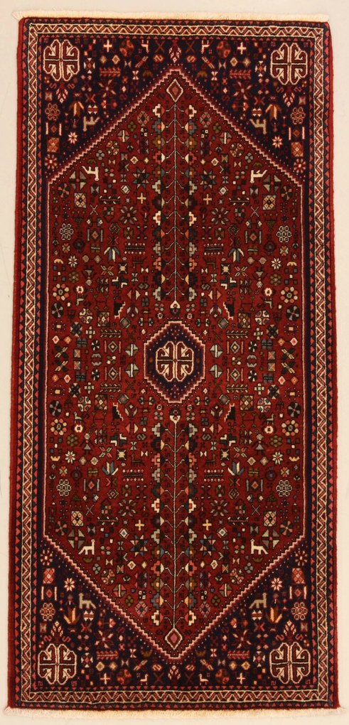 Abadeh Tappeto 160x70 (Iran) Annodato A Mano