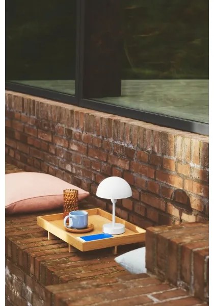 Nordlux - Lampada da tavolo ricaricabile dimmerabile a LED ELLEN LED/2,8W/3,7V IP44 bianca